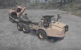 MudRunner Mod: CAT 745C Truck Mod (Image #4)