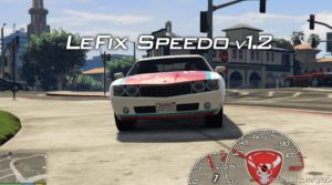 Lefix Speedometer 1.3.7 for Grand Theft Auto V