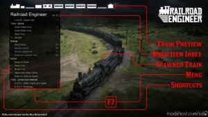 RDR2 Script Mod: The Curse Of The Ghost Train (Railroad Engineer V2.1) (Image #3)