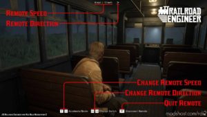 RDR2 Script Mod: The Curse Of The Ghost Train (Railroad Engineer V2.1) (Image #5)