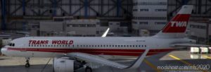 MSFS 2020 Livery Mod: A320Neo TWA 1980S 8K (Image #2)