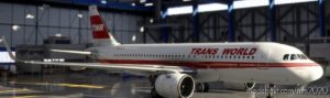 MSFS 2020 Livery Mod: A320Neo TWA 1980S 8K (Image #4)