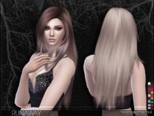 Stealthic – Runaway (Female Hair) for The Sims 4