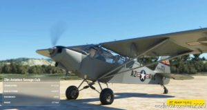 MSFS 2020 Livery Mod: Arizona AIR National Guard L-4 Piper CUB (Image #2)