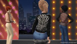 Sims 4 Clothes Mod: Nº3 Jacket (Image #6)