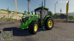 John Deere 7R EU for Farming Simulator 19