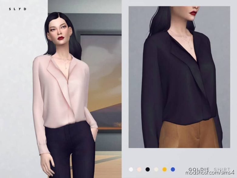 Goldie Shirt for The Sims 4