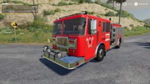 Seagraves Fire Engine for Farming Simulator 19