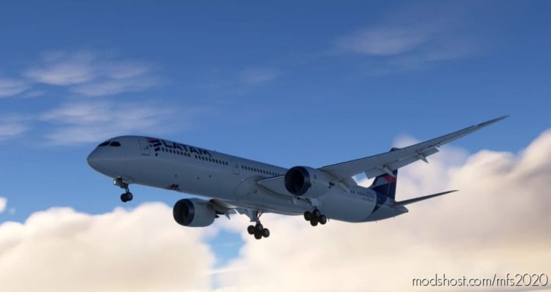 Boeing 787-10 Latam Airlines for Microsoft Flight Simulator 2020