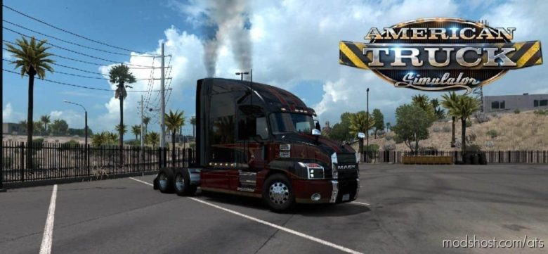 Exhaust Smoke [1.39] for American Truck Simulator