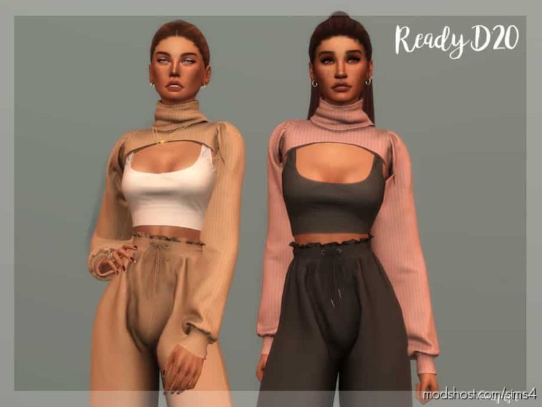 “Manguitos” TOP – TP373 for The Sims 4