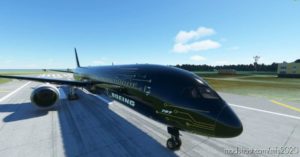 MSFS 2020 Mod: 787-10 Dreamliner Sci-Fi (4K Livery) (Image #2)