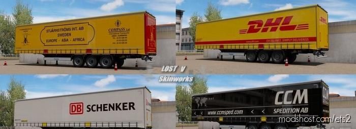 Krone Huckepack Skin Pack for Euro Truck Simulator 2