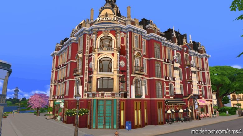 Apartments “Renaissance” (NO CC) for The Sims 4