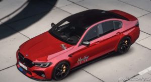 GTA 5 Vehicle Mod: BMW M5 2021 Tuning (Image #5)