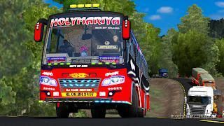 Maruti Coach Kerala BUS Design [1.39] V2.0 for Euro Truck Simulator 2