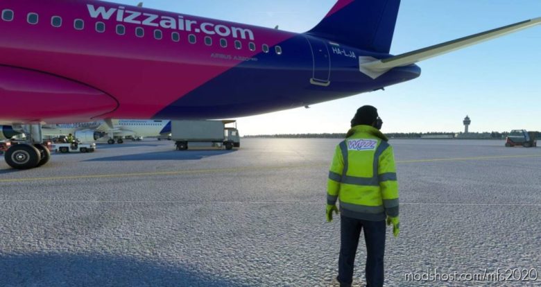 Ground Workers | Wizz AIR for Microsoft Flight Simulator 2020