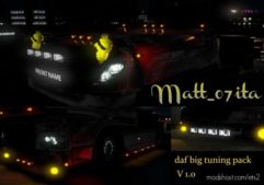 ETS2 Part Mod: DAF XF 105 BIG Tuning Pack By Matt_07Ita (Image #2)