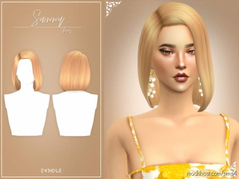 Enriques4 – Sunny Hairstyle for The Sims 4