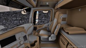 ETS2 Mod: Mercedes Actros MP4 LUX Interior 1.39 (Image #2)