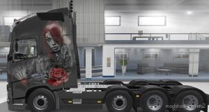 Volvo Pendragon Rose Skin [1.39] for Euro Truck Simulator 2