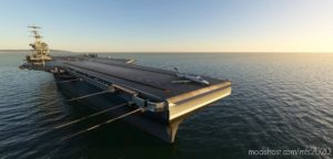 MSFS 2020 Airport Mod: Aircraft Carrier – USS Msfs – UK Mooring V1.1 (Image #4)