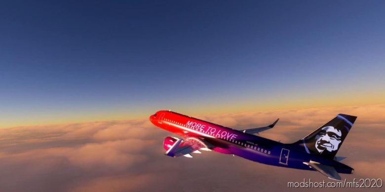 Alaska Airlines “More To Love” for Microsoft Flight Simulator 2020