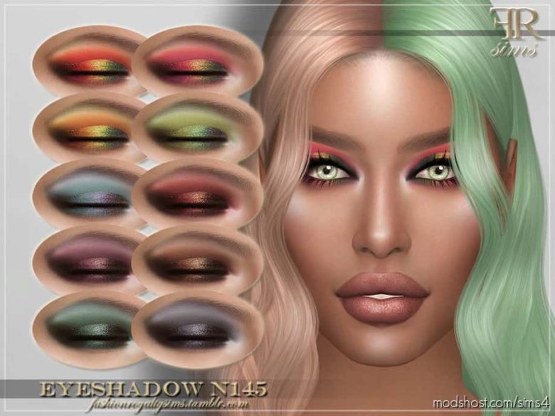 FRS Eyeshadow N145 for The Sims 4