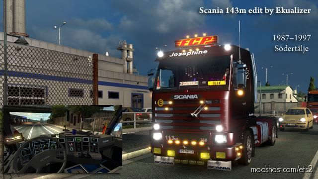 Scania 143M Sound Update [1.39] for Euro Truck Simulator 2