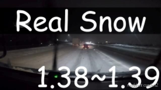 Real Snow for Euro Truck Simulator 2