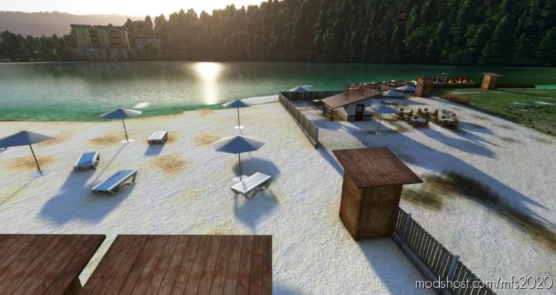 Lago DI Lavarone Scenery for Microsoft Flight Simulator 2020