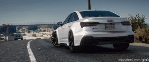 GTA 5 Vehicle Mod: 2021 Audi RS6 Sedan (C8) (Image #4)