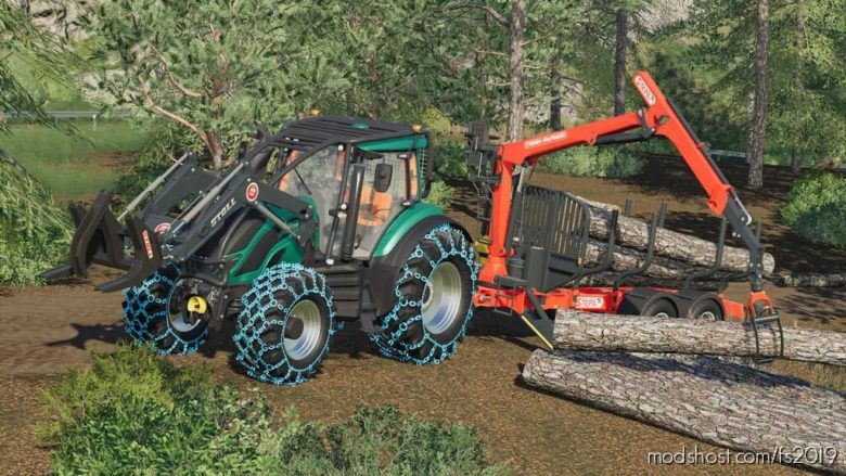 Valtra T Forest Pack for Farming Simulator 19