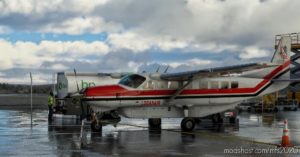 MSFS 2020 Livery Mod: Cessna 208B Grand Caravan Loganair 1980S (Image #4)