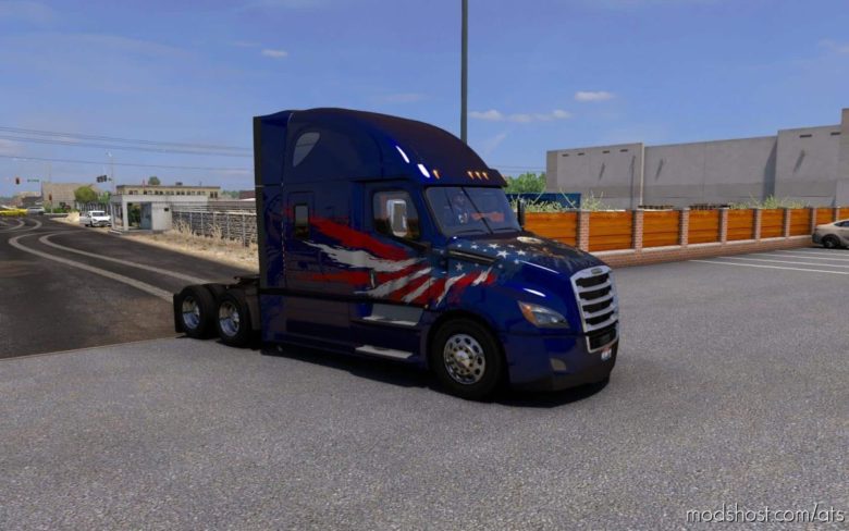 SCS Freightliner Cascadia Reworkable Truck [1.39] for American Truck Simulator