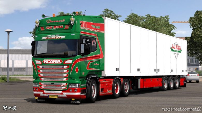 Scania RJL JAN Mues Skin Pack for Euro Truck Simulator 2
