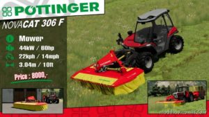 Pottinger Novacat 306 F for Farming Simulator 19