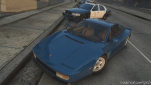 GTA 5 Vehicle Mod: 1987 Ferrari Testarossa (Image #5)