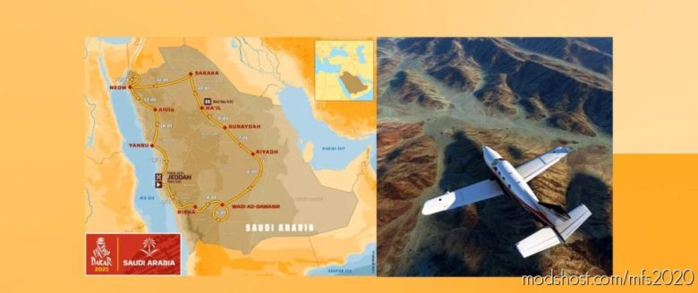 Parigi-Dakar 2021 Bush Trip for Microsoft Flight Simulator 2020