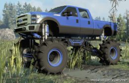 SnowRunner Car Mod: F-350 Diesel Mega MUD Truck V (Image #2)