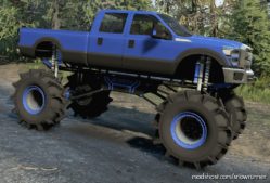 SnowRunner Car Mod: F-350 Diesel Mega MUD Truck V (Image #3)