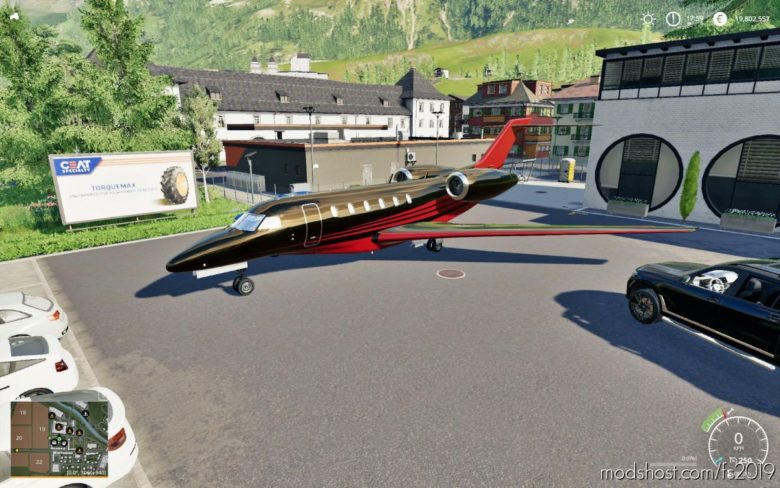 Learjet75 for Farming Simulator 19