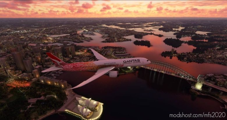 Qantas YAM Dreaming 787-10 for Microsoft Flight Simulator 2020