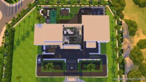 Sims 4 House Mod: Celebrity Modern Mansion (Image #5)