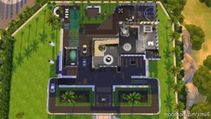 Sims 4 House Mod: Celebrity Modern Mansion (Image #8)