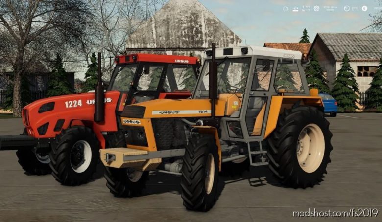 Fs19 Ursus 6cyl 4x4 Pack Tractor Mod Modshost