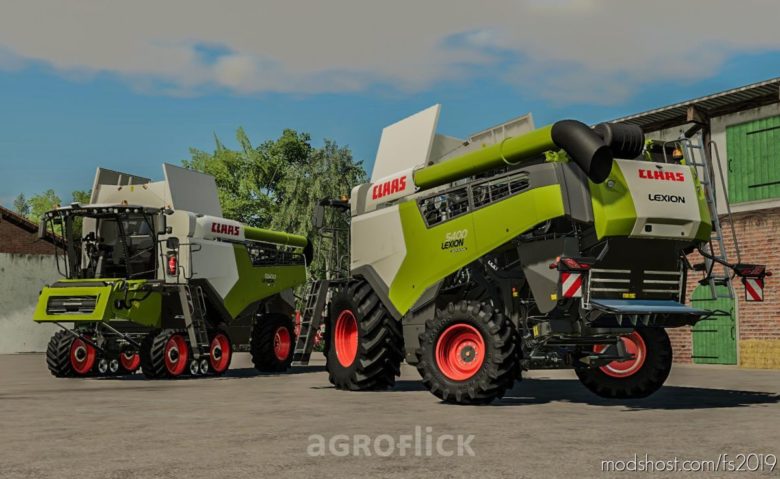 Claas Lexion 5400 & 5500 for Farming Simulator 19