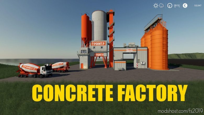 Concrete Factory for Farming Simulator 19