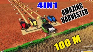 Agco Crazy Harvester for Farming Simulator 19