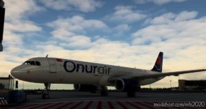 MSFS 2020 Mod: A321-200 Onur AIR Livery (Image #3)